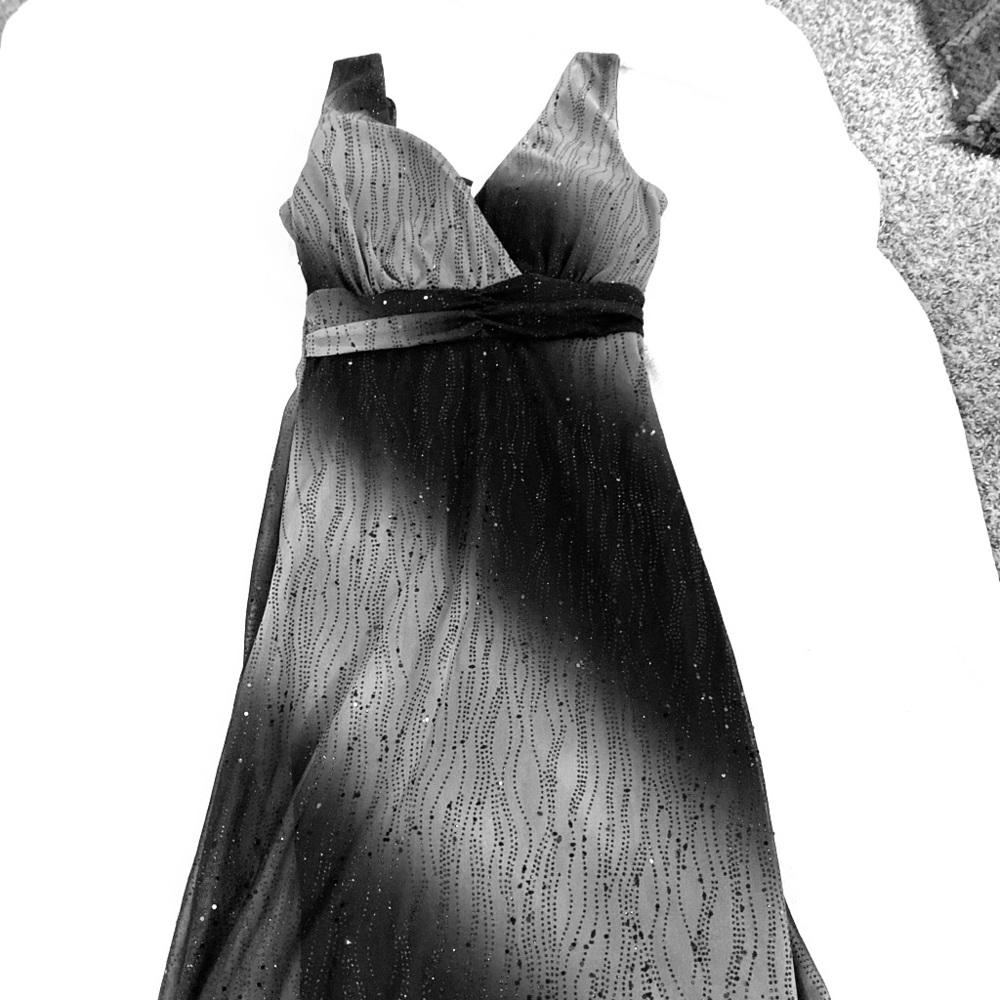 Black cocktail dress